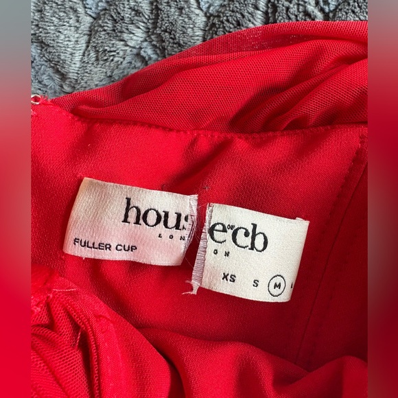 House of CB Alana Red Dress - Picture 3 of 5